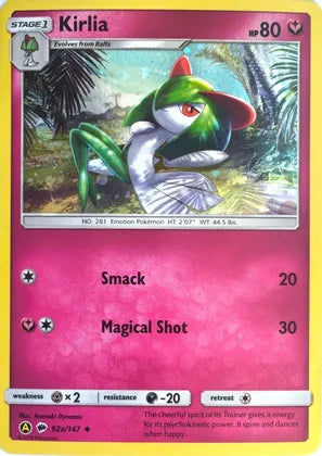 Kirlia (92a/147) [Alternate Art Promos] | Deep Dive Games St. Marys