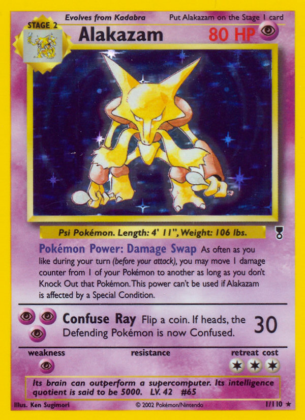 Alakazam (1/110) [Legendary Collection] | Deep Dive Games St. Marys