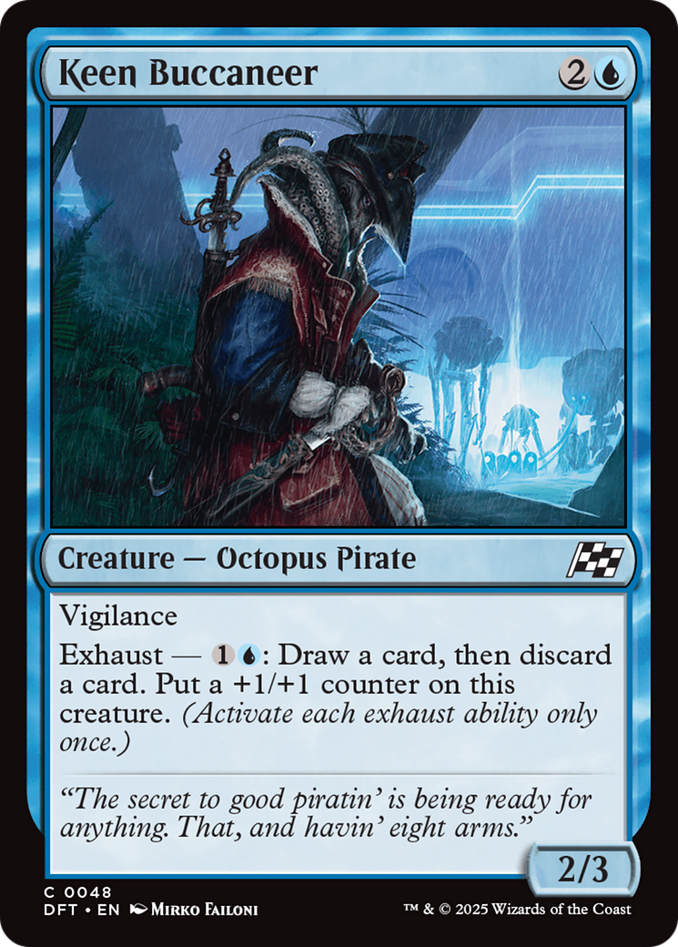 Keen Buccaneer [Aetherdrift] | Deep Dive Games St. Marys