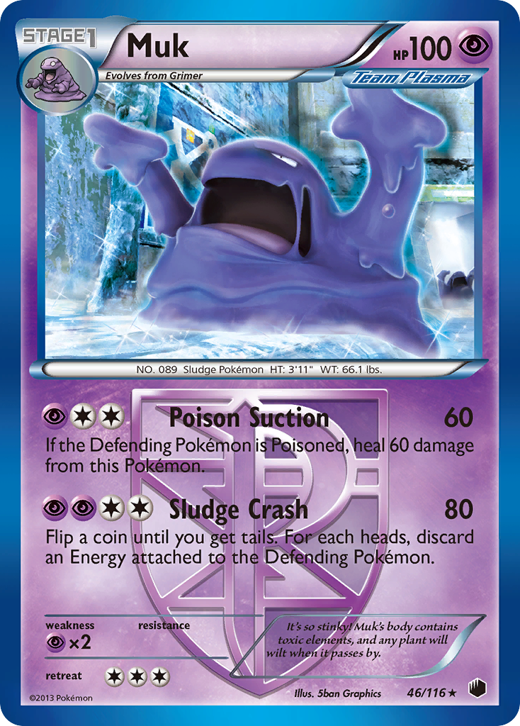 Muk (46/116) [Black & White: Plasma Freeze] | Deep Dive Games St. Marys