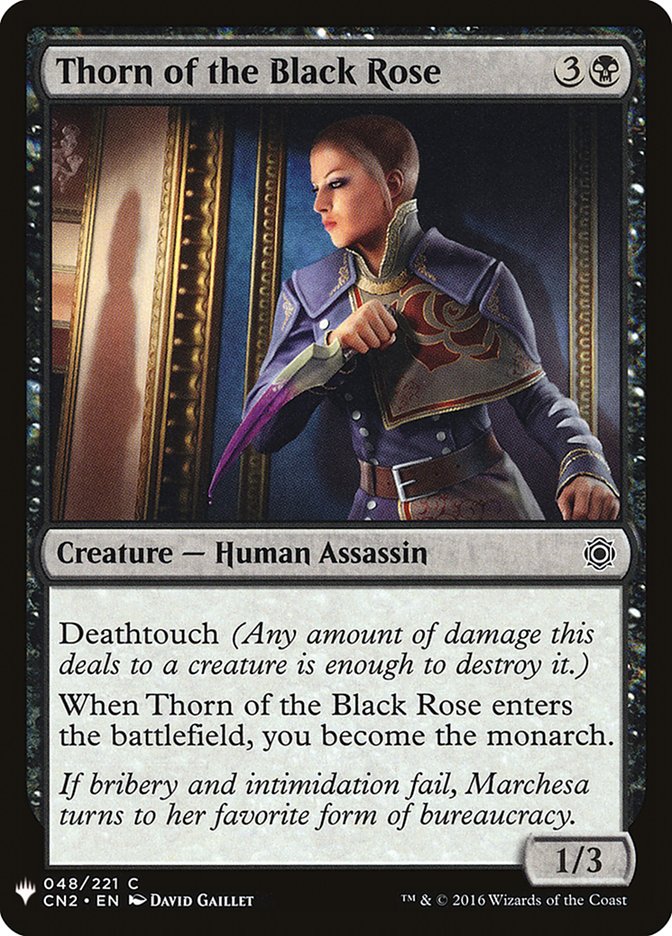 Thorn of the Black Rose [Mystery Booster] | Deep Dive Games St. Marys