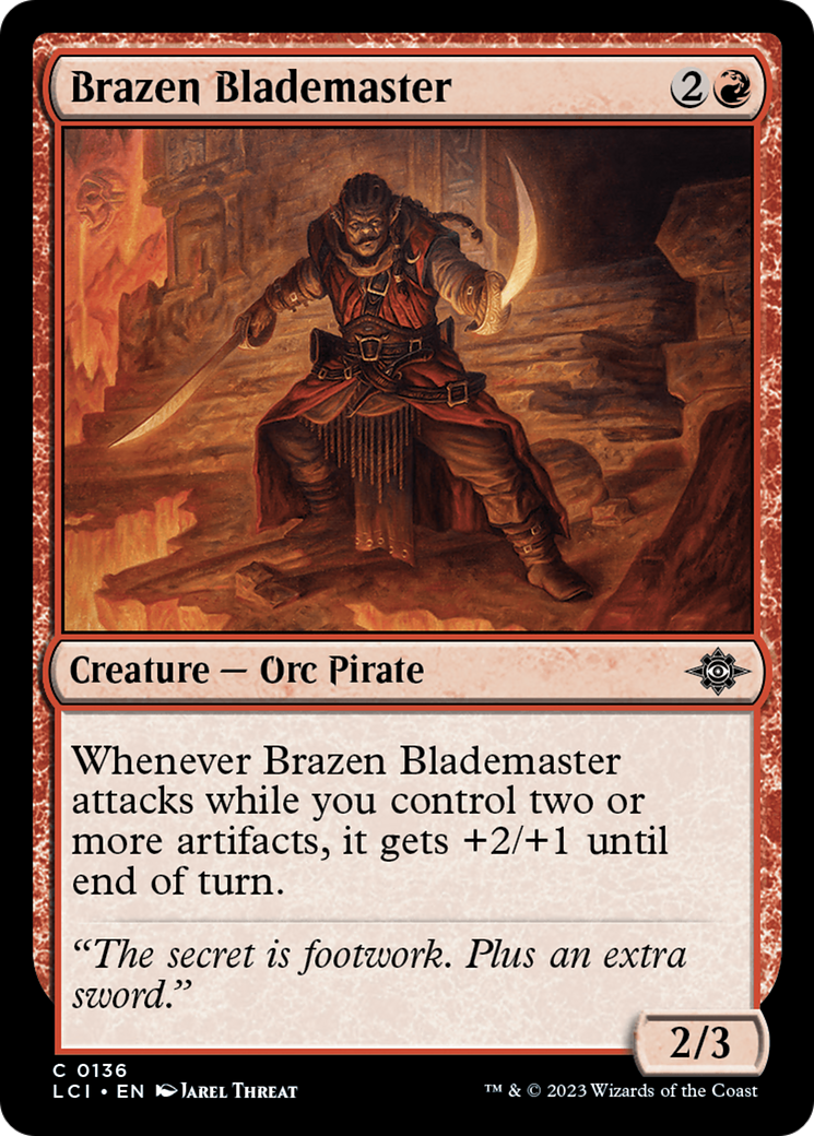 Brazen Blademaster [The Lost Caverns of Ixalan] | Deep Dive Games St. Marys