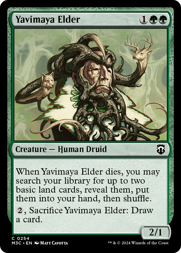 Yavimaya Elder [Modern Horizons 3 Commander] | Deep Dive Games St. Marys