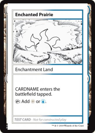 Enchanted Prairie (2021 Edition) [Mystery Booster Playtest Cards] | Deep Dive Games St. Marys