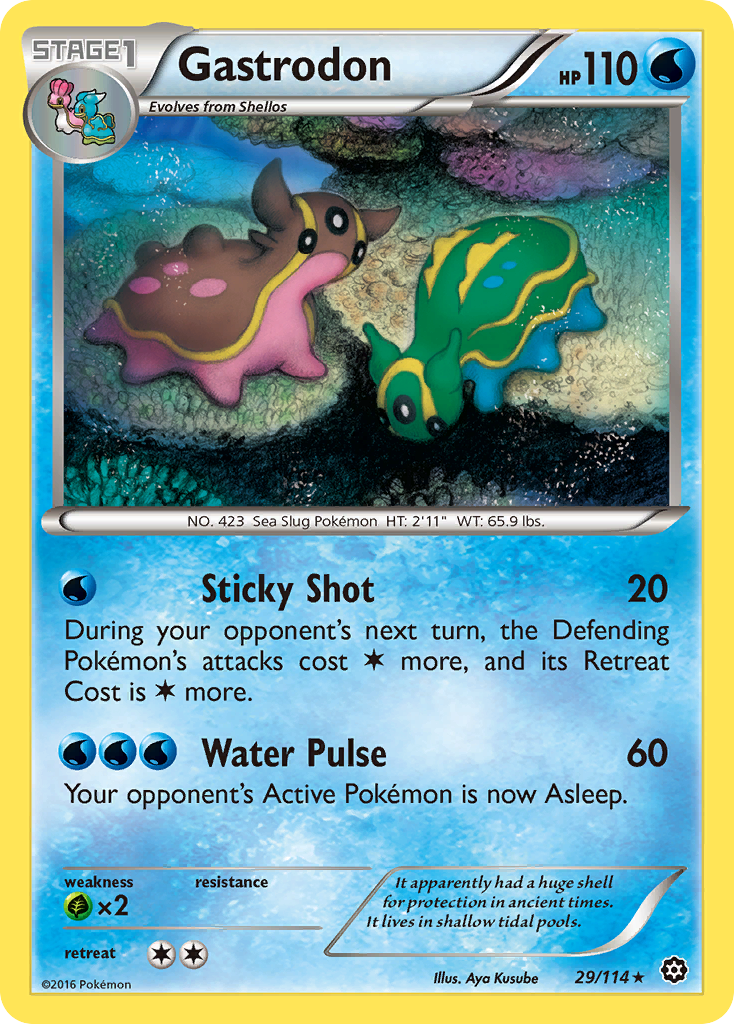 Gastrodon (29/114) [XY: Steam Siege] | Deep Dive Games St. Marys
