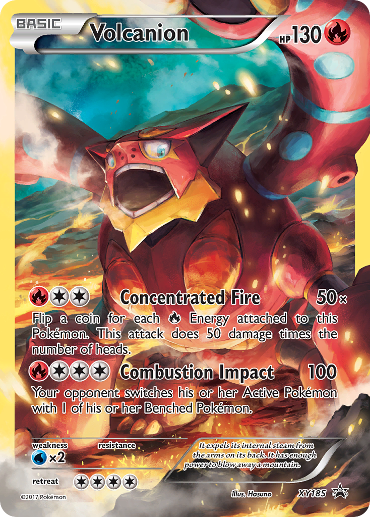 Volcanion (XY185) [XY: Black Star Promos] | Deep Dive Games St. Marys