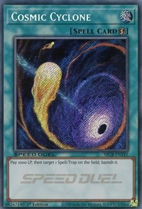 Cosmic Cyclone (Secret) [SBCB-EN142] Secret Rare | Deep Dive Games St. Marys