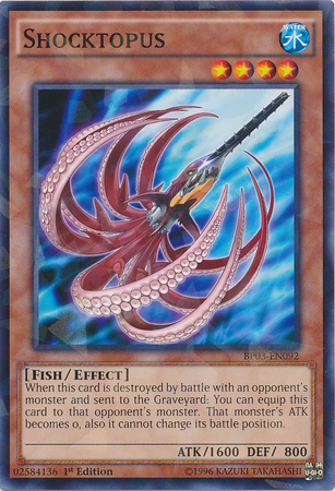 Shocktopus [BP03-EN092] Shatterfoil Rare | Deep Dive Games St. Marys