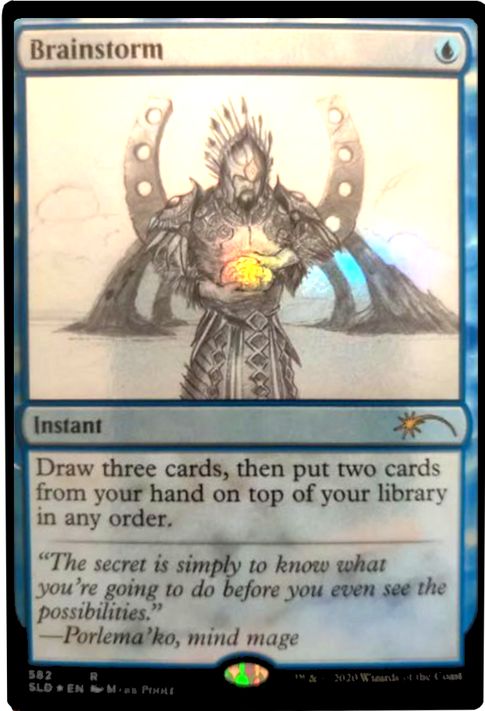 Brainstorm (Sketch) [Secret Lair Drop Promos] | Deep Dive Games St. Marys