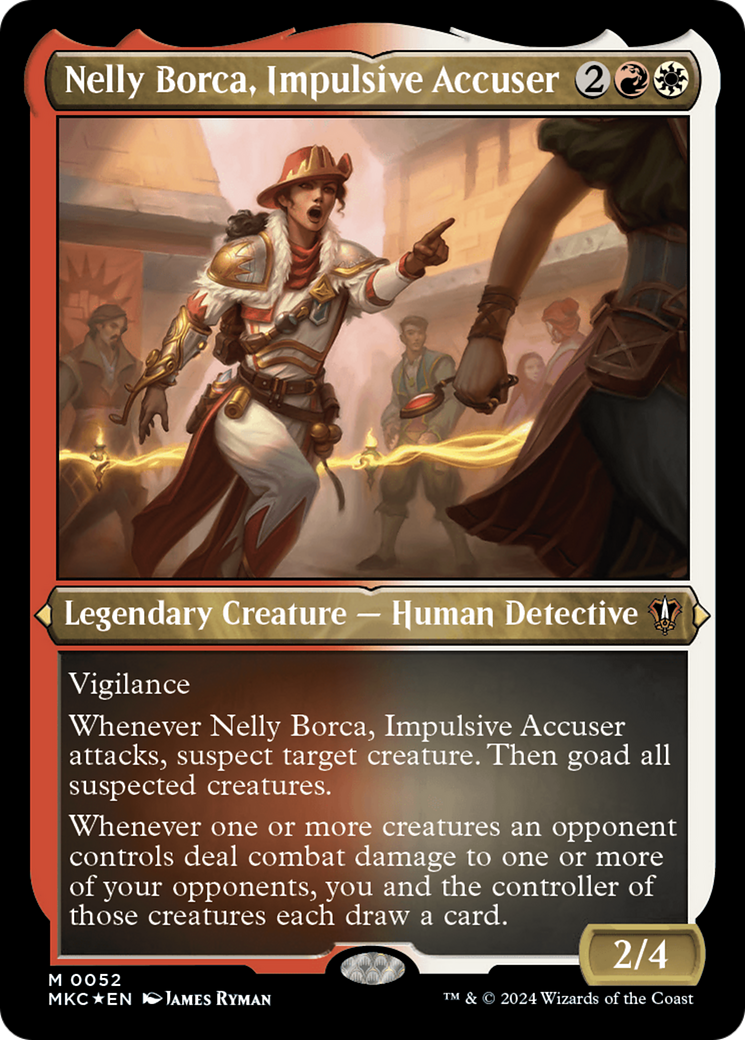 Nelly Borca, Impulsive Accuser (Display Commander) [Murders at Karlov Manor Commander] | Deep Dive Games St. Marys