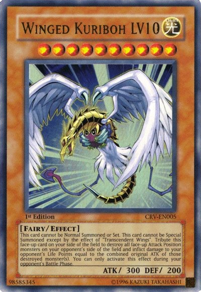 Winged Kuriboh LV10 [CRV-EN005] Ultra Rare | Deep Dive Games St. Marys