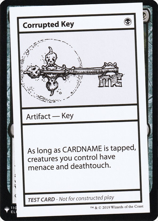 Corrupted Key [Mystery Booster Playtest Cards] | Deep Dive Games St. Marys