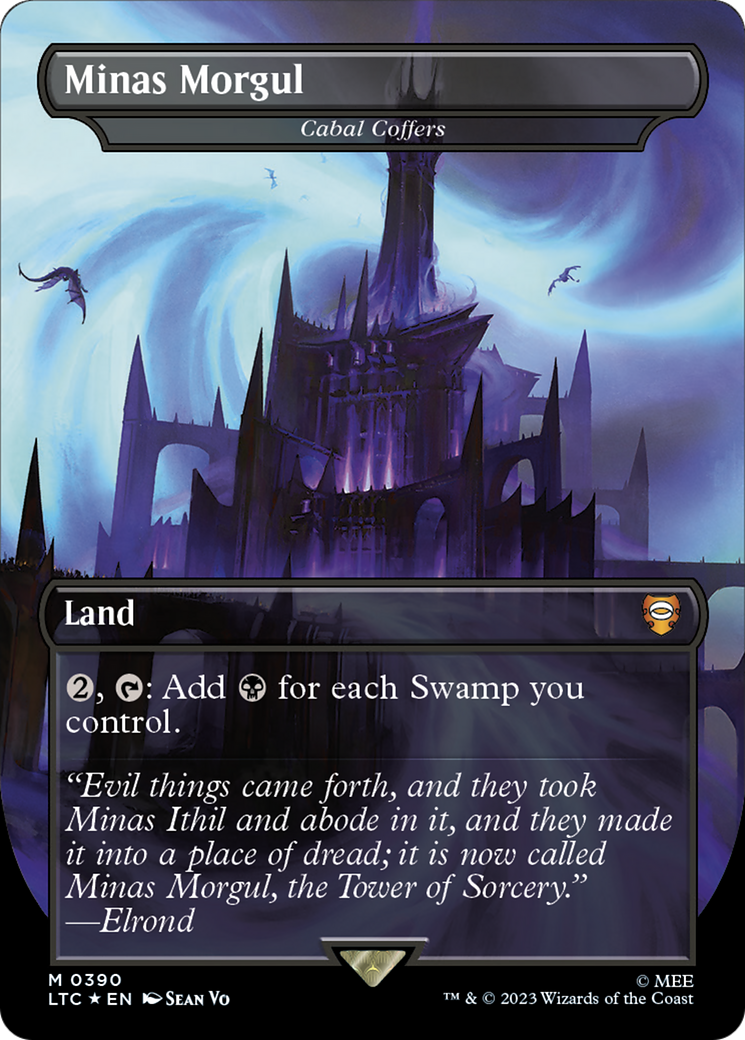 Minas Morgul - Cabal Coffers (Surge Foil Realms and Relics) [The Lord of the Rings: Tales of Middle-Earth Commander] | Deep Dive Games St. Marys