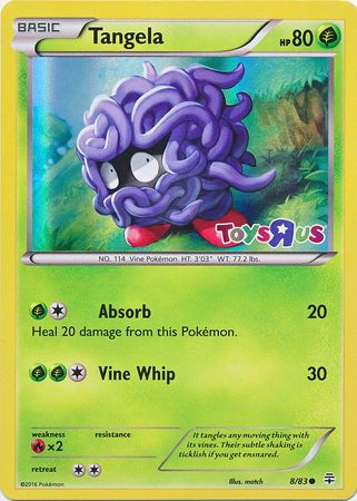 Tangela (8/83) (Toys R Us Promo) [XY: Generations] | Deep Dive Games St. Marys