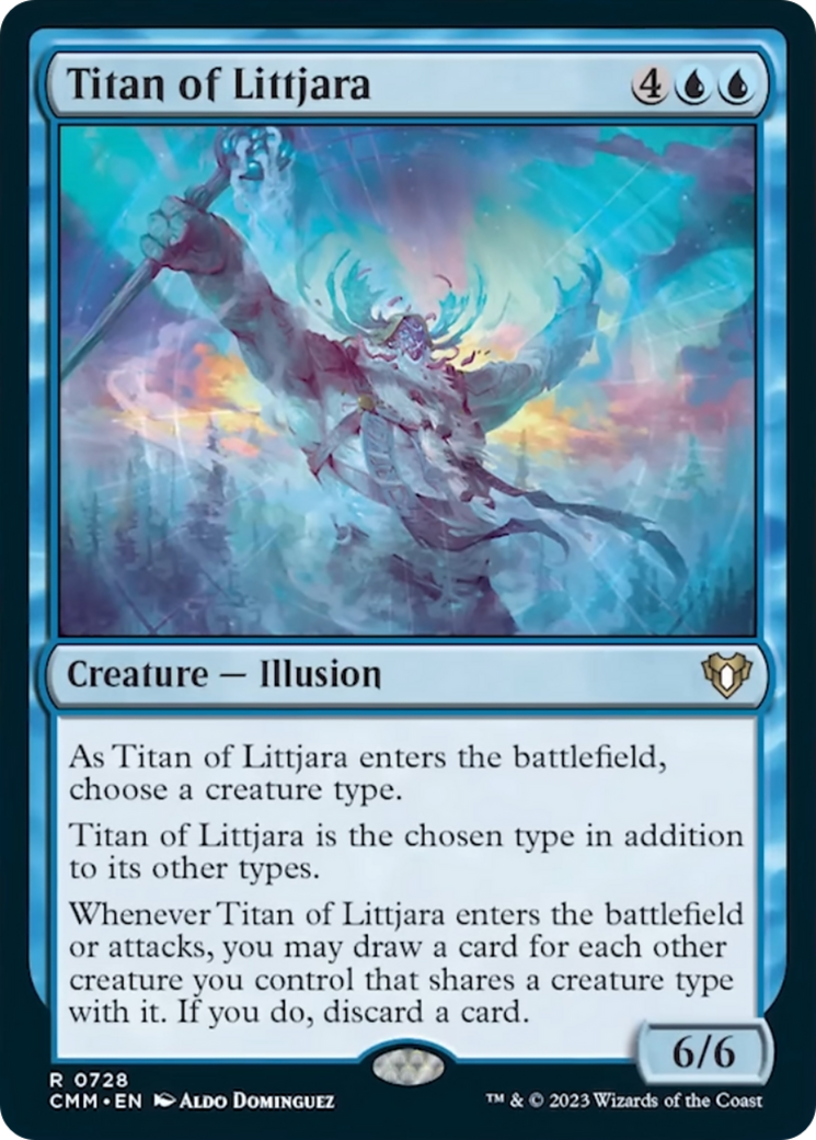 Titan of Littjara [Commander Masters] | Deep Dive Games St. Marys