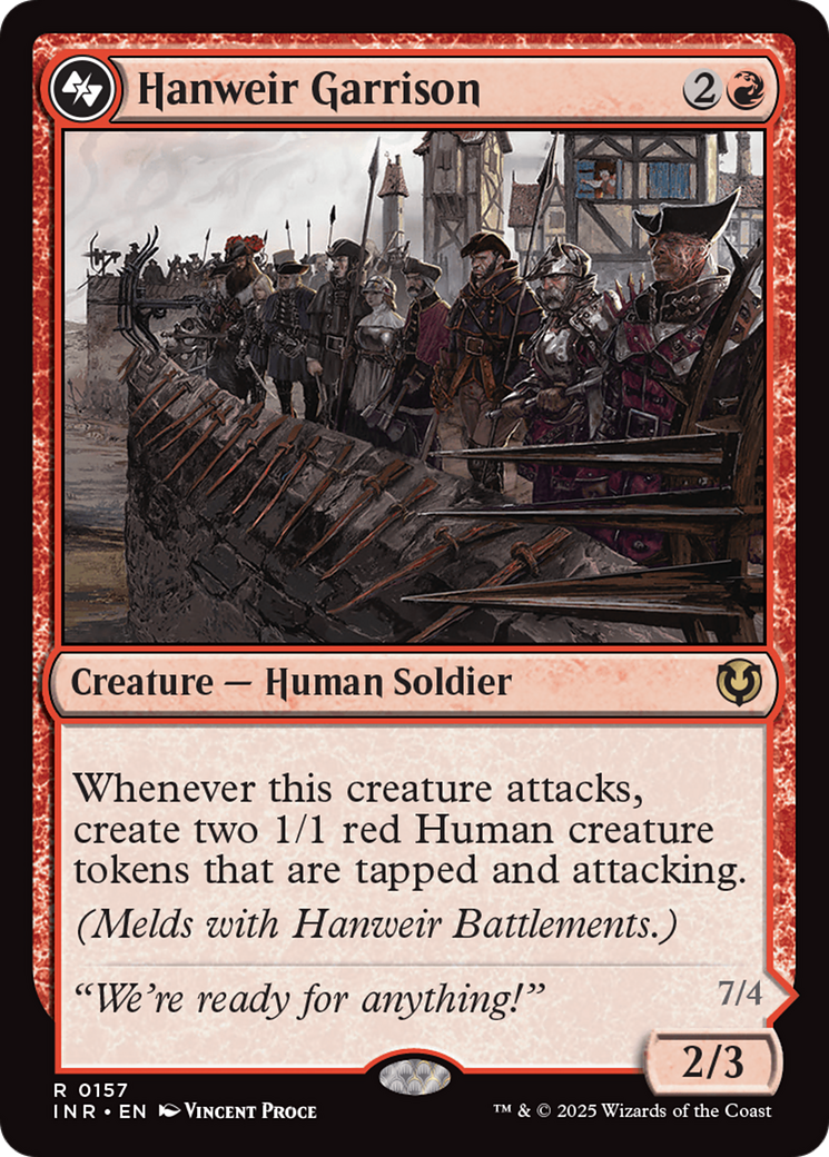 Hanweir Garrison [Innistrad Remastered] | Deep Dive Games St. Marys