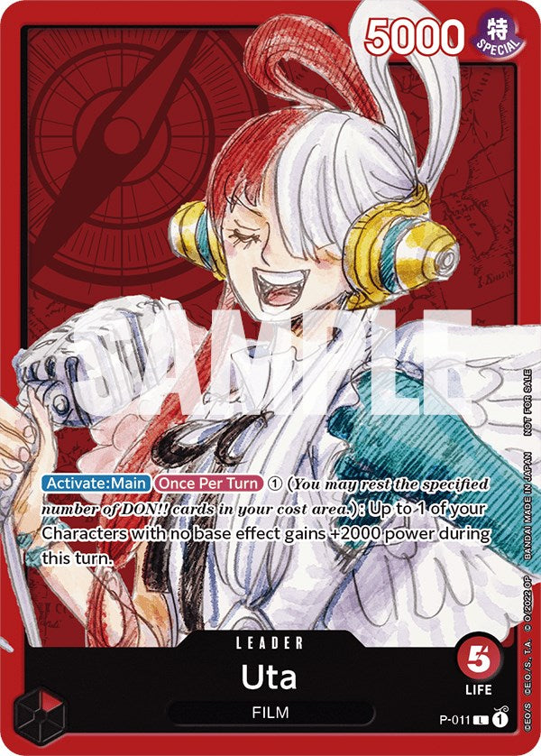 Uta (One Piece Film Red) [One Piece Promotion Cards] | Deep Dive Games St. Marys