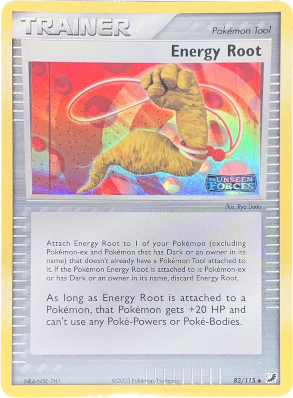 Energy Root (83/115) (Stamped) [EX: Unseen Forces] | Deep Dive Games St. Marys