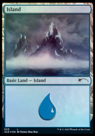 Island (Spirits) (553) [Secret Lair Drop Promos] | Deep Dive Games St. Marys