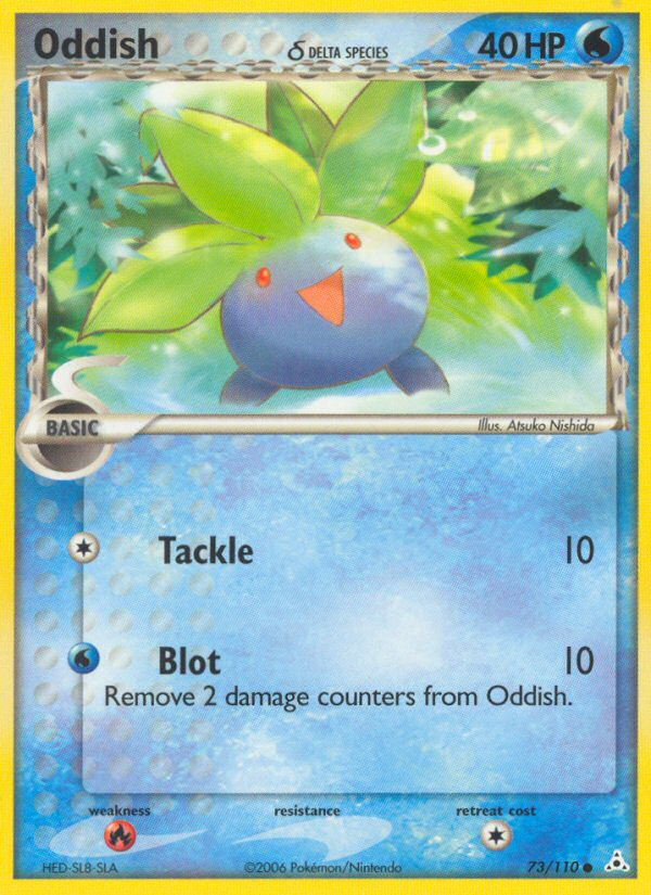 Oddish (73/110) (Delta Species) [EX: Holon Phantoms] | Deep Dive Games St. Marys