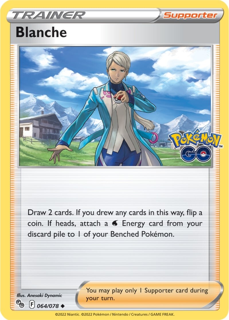 Blanche (064/078) [Pokémon GO] | Deep Dive Games St. Marys