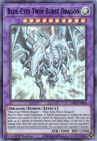 Blue-Eyes Twin Burst Dragon (Blue) [LDS2-EN019] Ultra Rare | Deep Dive Games St. Marys