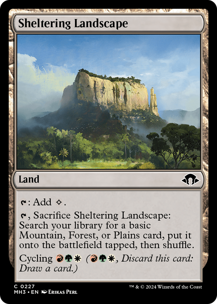 Sheltering Landscape [Modern Horizons 3] | Deep Dive Games St. Marys