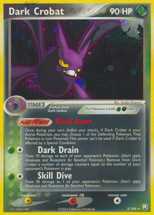 Dark Crobat (3/109) [EX: Team Rocket Returns] | Deep Dive Games St. Marys