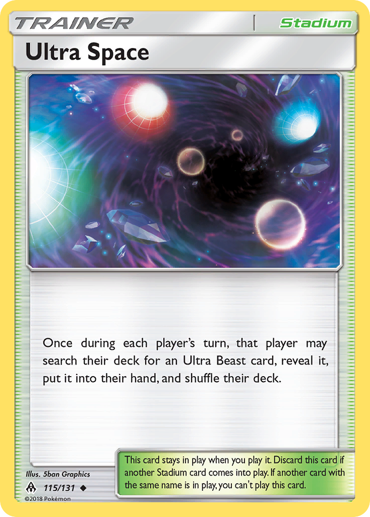 Ultra Space (115/131) [Sun & Moon: Forbidden Light] | Deep Dive Games St. Marys