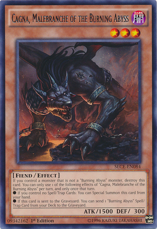 Cagna, Malebranche of the Burning Abyss [SECE-EN084] Rare | Deep Dive Games St. Marys