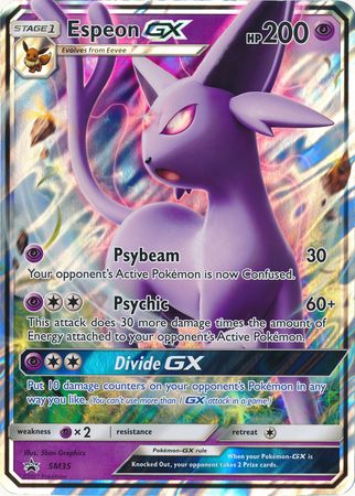 Espeon GX (SM35) (Jumbo Card) [Sun & Moon: Black Star Promos] | Deep Dive Games St. Marys