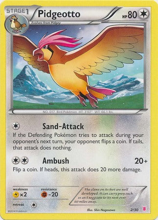 Pidgeotto (2/30) [XY: Trainer Kit 1 - Wigglytuff] | Deep Dive Games St. Marys