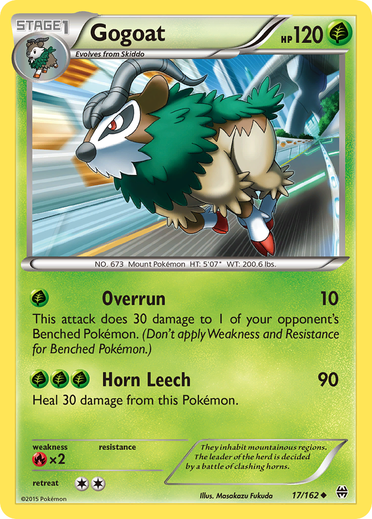 Gogoat (17/162) [XY: BREAKthrough] | Deep Dive Games St. Marys