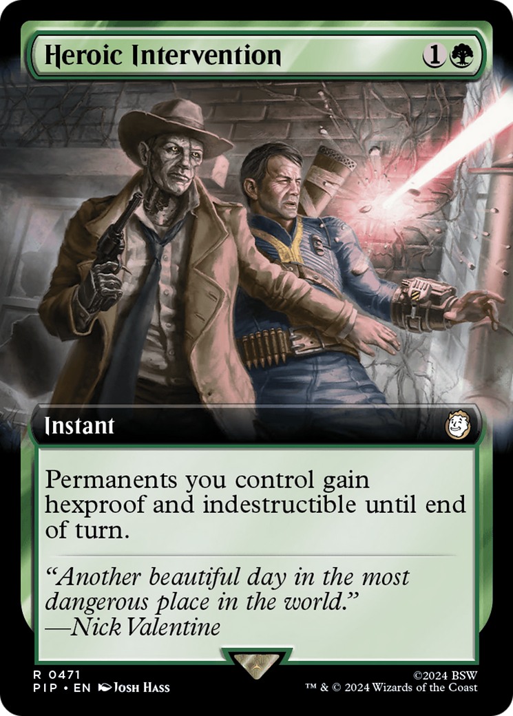 Heroic Intervention (Extended Art) [Fallout] | Deep Dive Games St. Marys