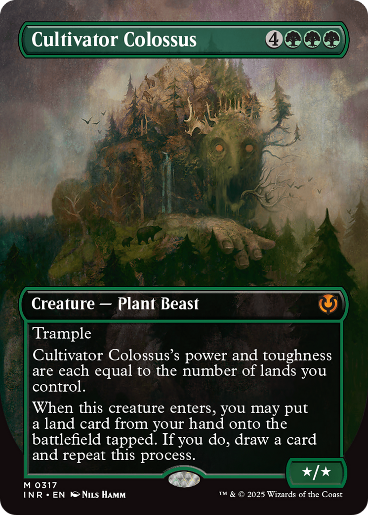 Cultivator Colossus (Borderless) [Innistrad Remastered] | Deep Dive Games St. Marys