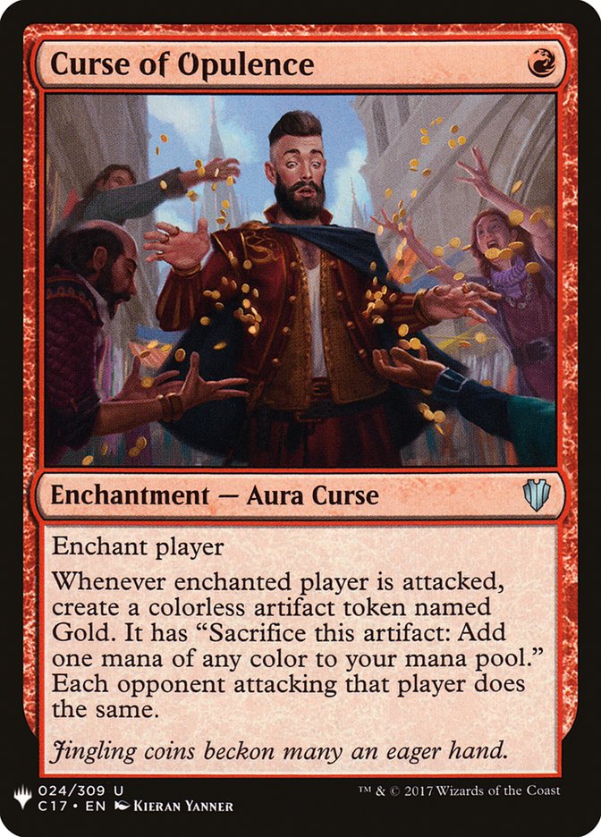 Curse of Opulence [Mystery Booster] | Deep Dive Games St. Marys