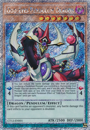 Odd-Eyes Pendulum Dragon [CT12-EN001] Secret Rare | Deep Dive Games St. Marys