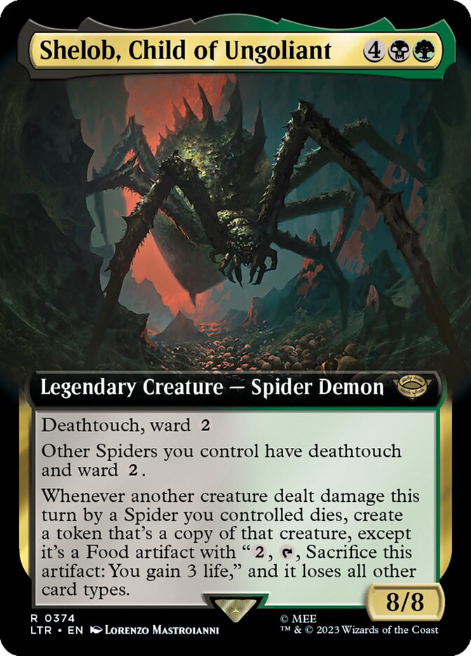 Shelob, Child of Ungoliant (Extended Art) [The Lord of the Rings: Tales of Middle-Earth] | Deep Dive Games St. Marys