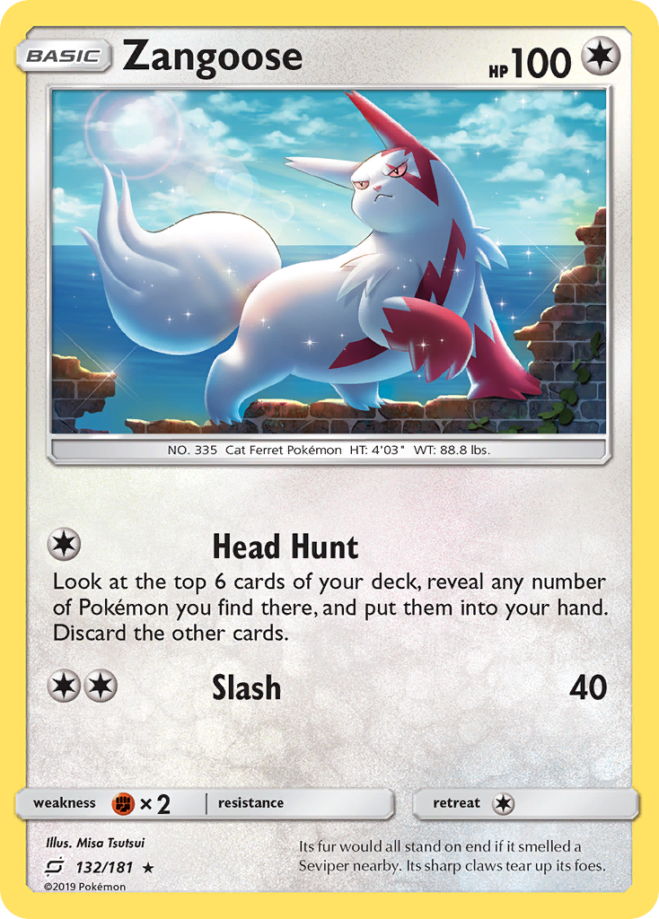 Zangoose (132/181) [Sun & Moon: Team Up] | Deep Dive Games St. Marys