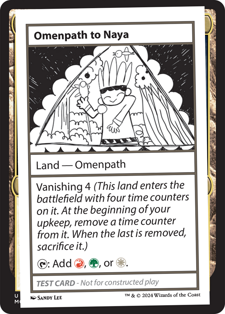 Omenpath to Naya [Mystery Booster 2 Playtest Cards] | Deep Dive Games St. Marys