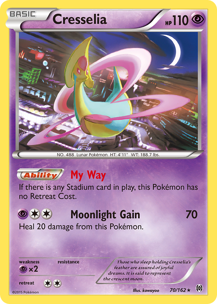 Cresselia (70/162) [XY: BREAKthrough] | Deep Dive Games St. Marys