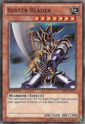 Buster Blader [BP01-EN117] Starfoil Rare | Deep Dive Games St. Marys