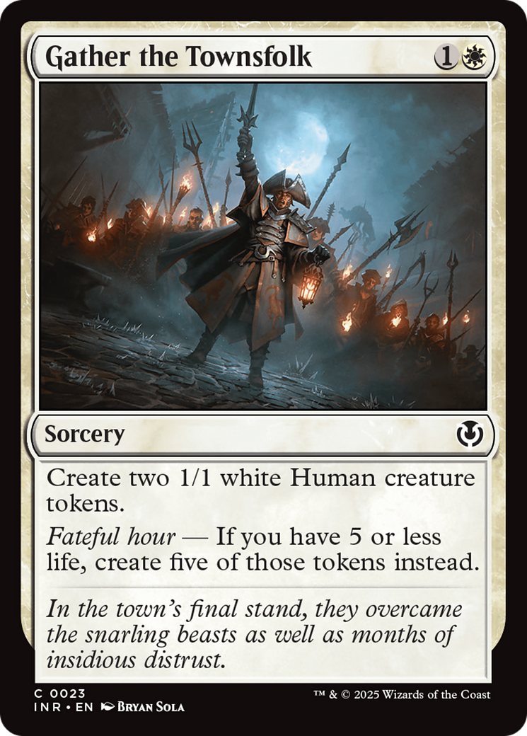 Gather the Townsfolk [Innistrad Remastered] | Deep Dive Games St. Marys