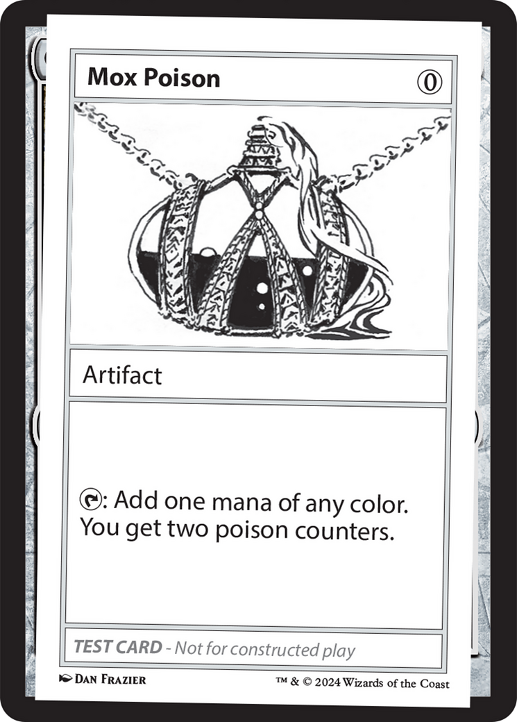 Mox Poison [Mystery Booster 2 Playtest Cards] | Deep Dive Games St. Marys