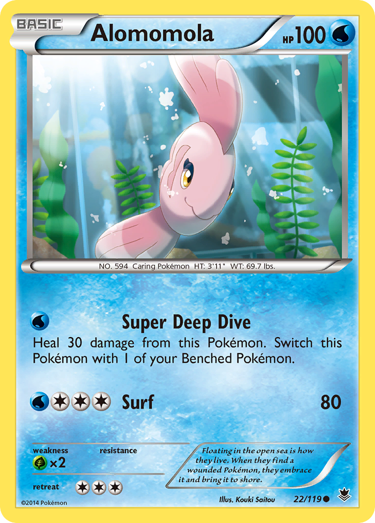 Alomomola (22/119) [XY: Phantom Forces] | Deep Dive Games St. Marys