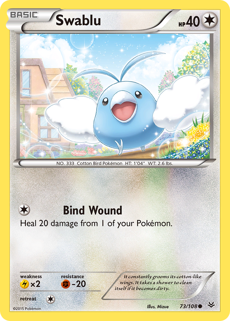 Swablu (73/108) [XY: Roaring Skies] | Deep Dive Games St. Marys