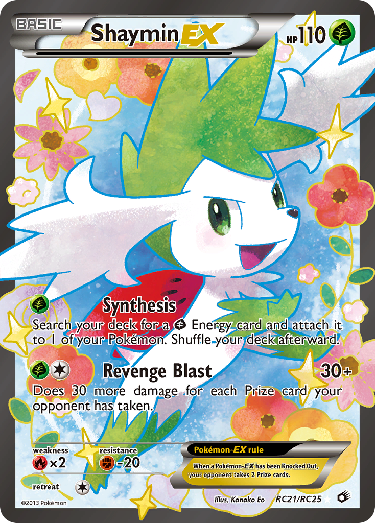 Shaymin EX (RC21/RC25) [Black & White: Legendary Treasures] | Deep Dive Games St. Marys