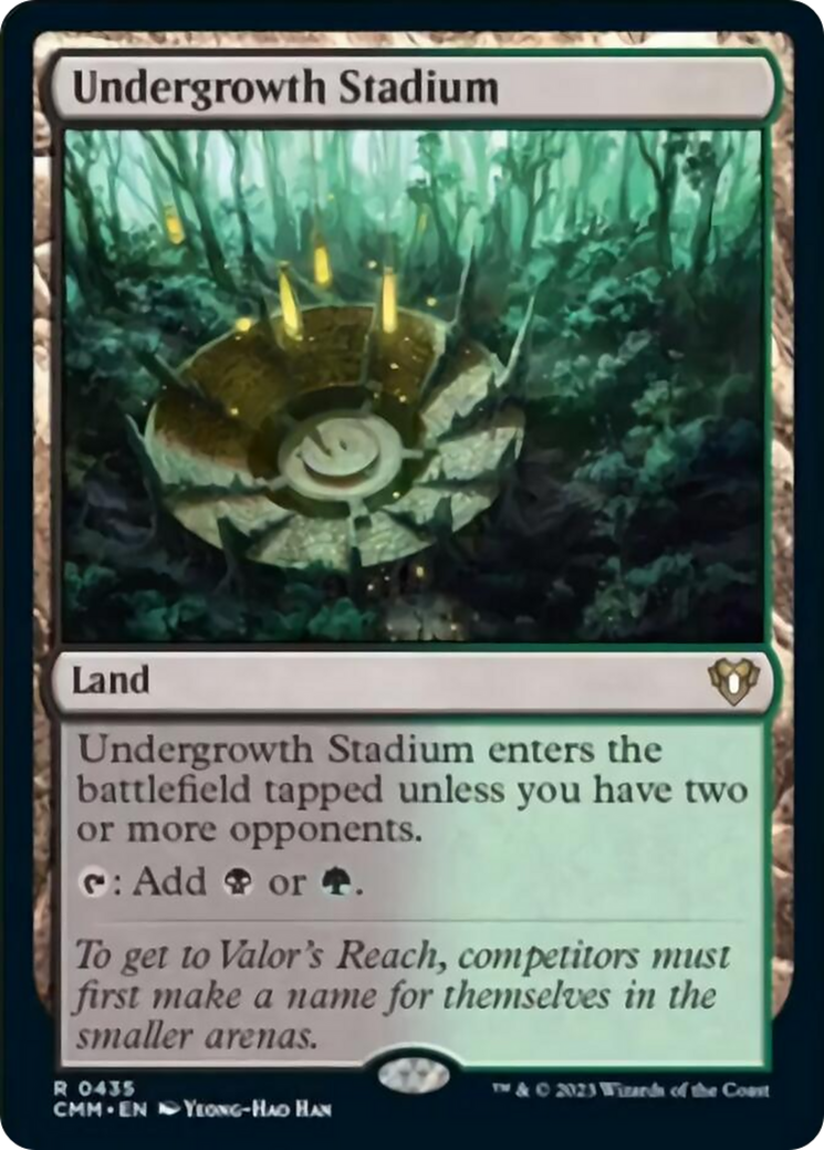 Undergrowth Stadium [Commander Masters] | Deep Dive Games St. Marys