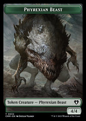 Eldrazi Scion // Phyrexian Beast Double-Sided Token [Commander Masters Tokens] | Deep Dive Games St. Marys