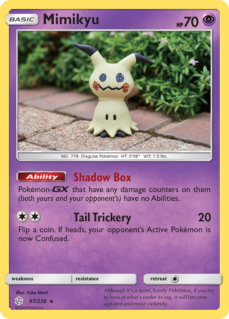 Mimikyu (97/236) [Sun & Moon: Cosmic Eclipse] | Deep Dive Games St. Marys